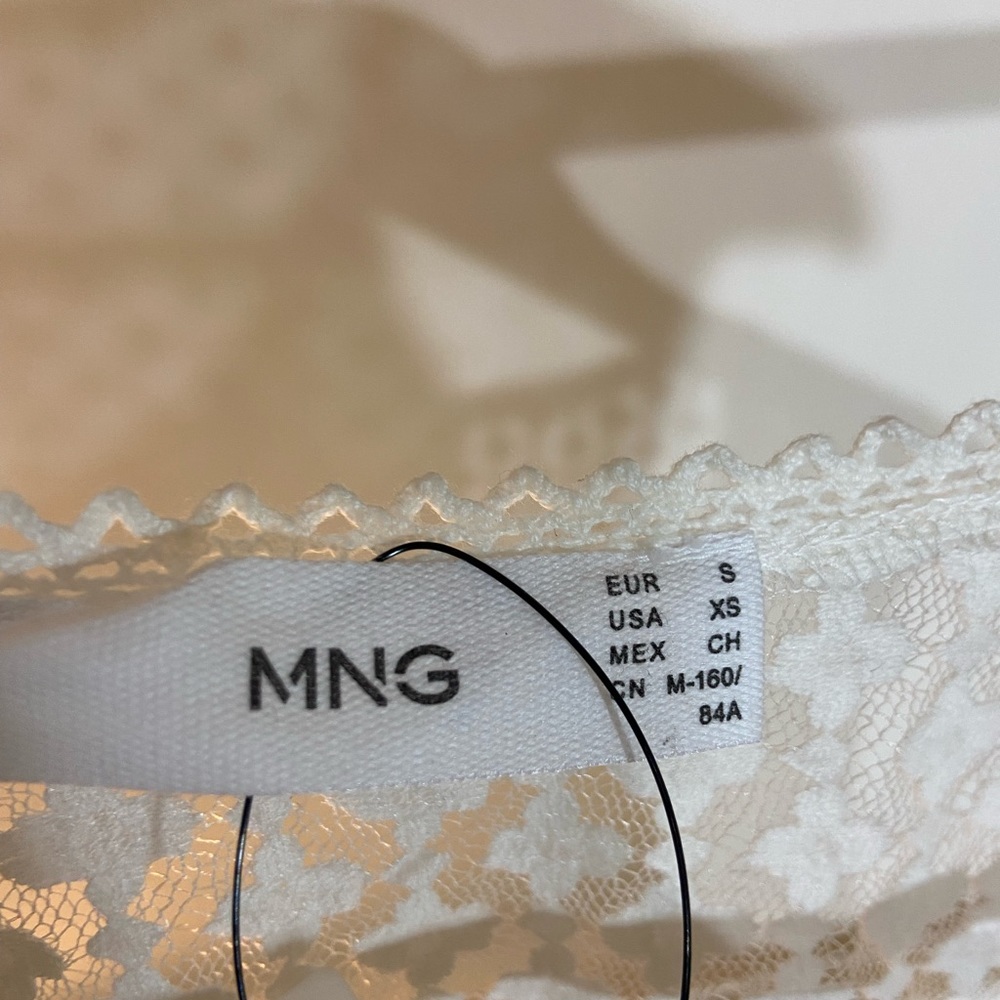 💜Mango  Cotton Tops. Size- EUR S USA XS - Picture 7 of 7